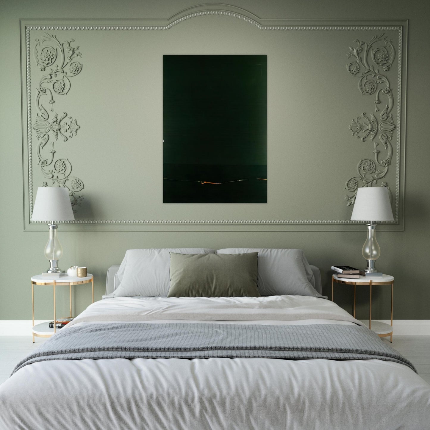 Washington D.C. 1968 - 1968 - Edward Corbett Brushed Aluminum Print - 70x100 cm / 28x40 inches | Edward Corbett Aluminum Print | Edward Corbett Prints