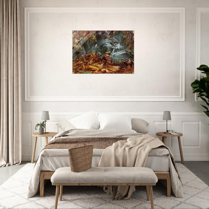 Palmettos - John Singer Sargent Acrylic Print - 70x100 cm / 28x40″ inches | John Singer Sargent Wall Art | John Singer Sargent Prints