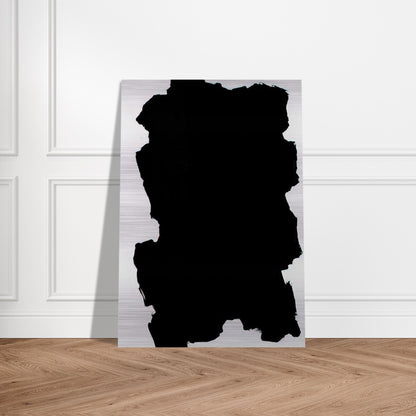 Untitled Irregular Form - Sol LeWitt Brushed Aluminum Print - 70x100 cm / 28x40 inches | Sol LeWitt Aluminum Print | Sol LeWitt Prints