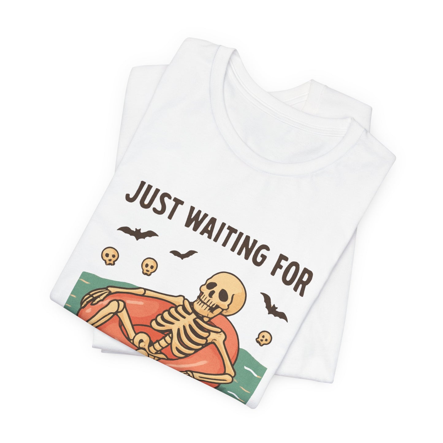 Spooky Summer Skeleton Wacht Gewoon Op Halloween
