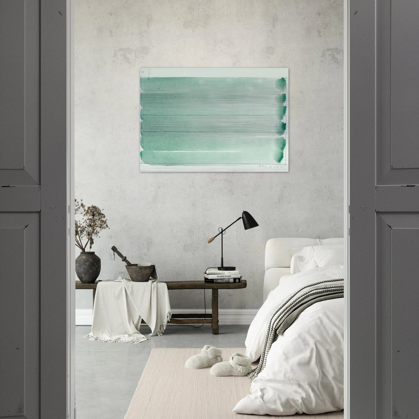 Untitled - 2004 - Ralston Crawford Brushed Aluminum Print - 70x100 cm / 28x40 inches | Ralston Crawford Aluminum Print | Ralston Crawford Prints