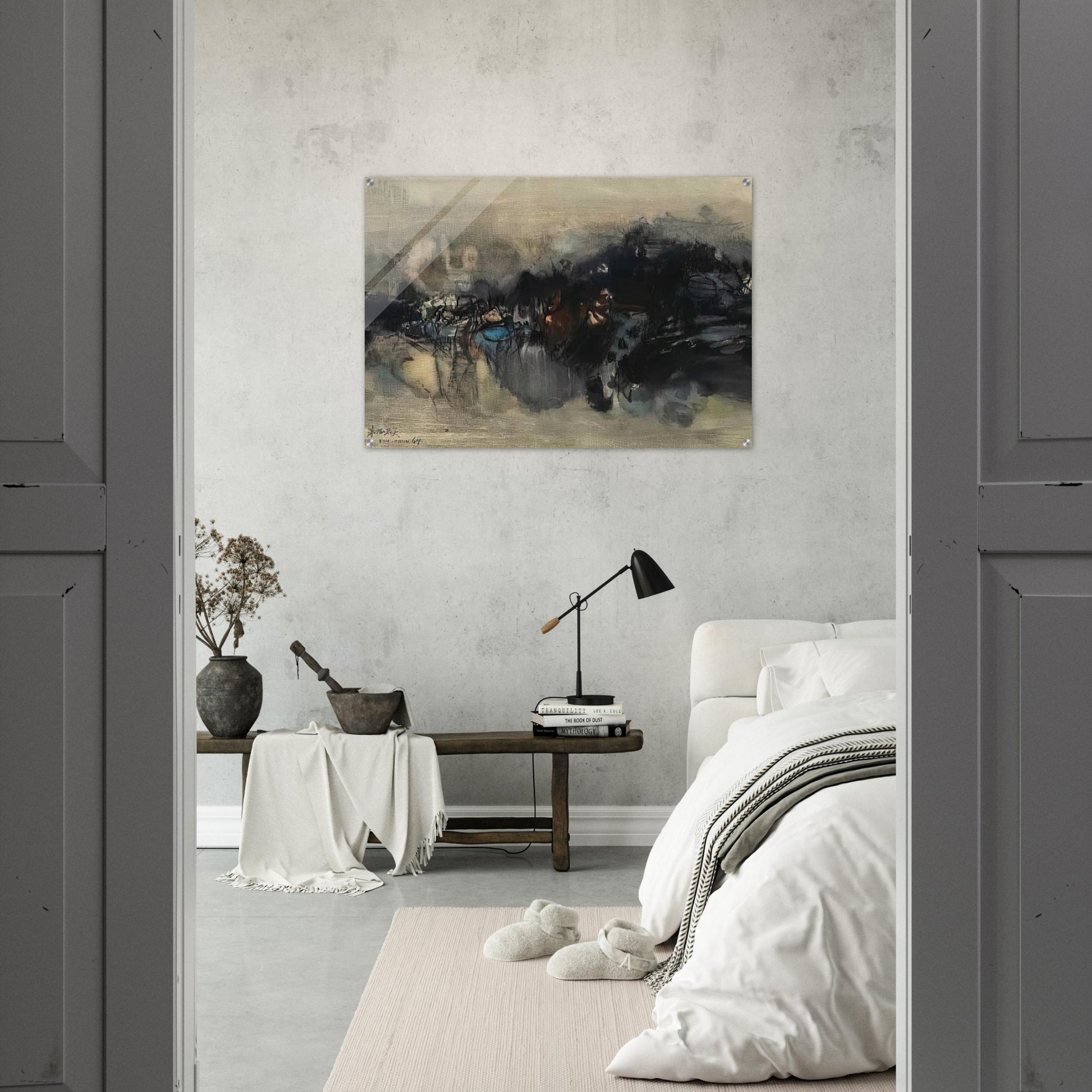 UNTITLED 1964 - Chu teh Chun Acrylic Print - 70x100 cm / 28x40″ inches