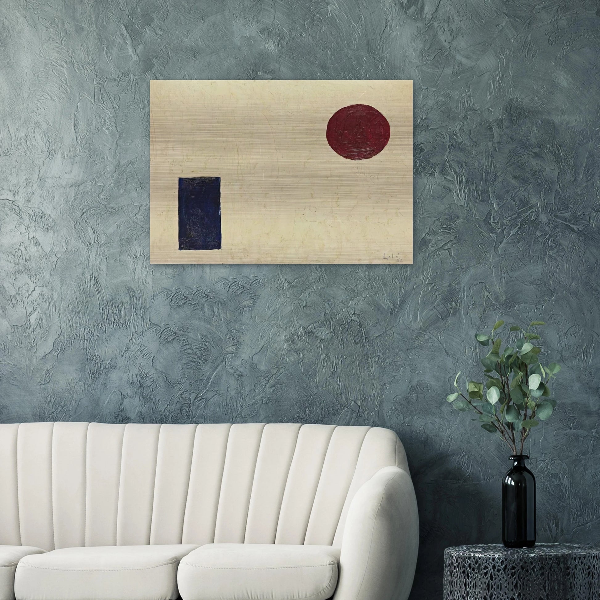 Edmondson #1 - 1956 1 - Lolo Soldevilla Brushed Aluminum Print - 70x100 cm / 28x40 inches | Lolo Soldevilla Aluminum Print | Lolo Soldevilla Prints