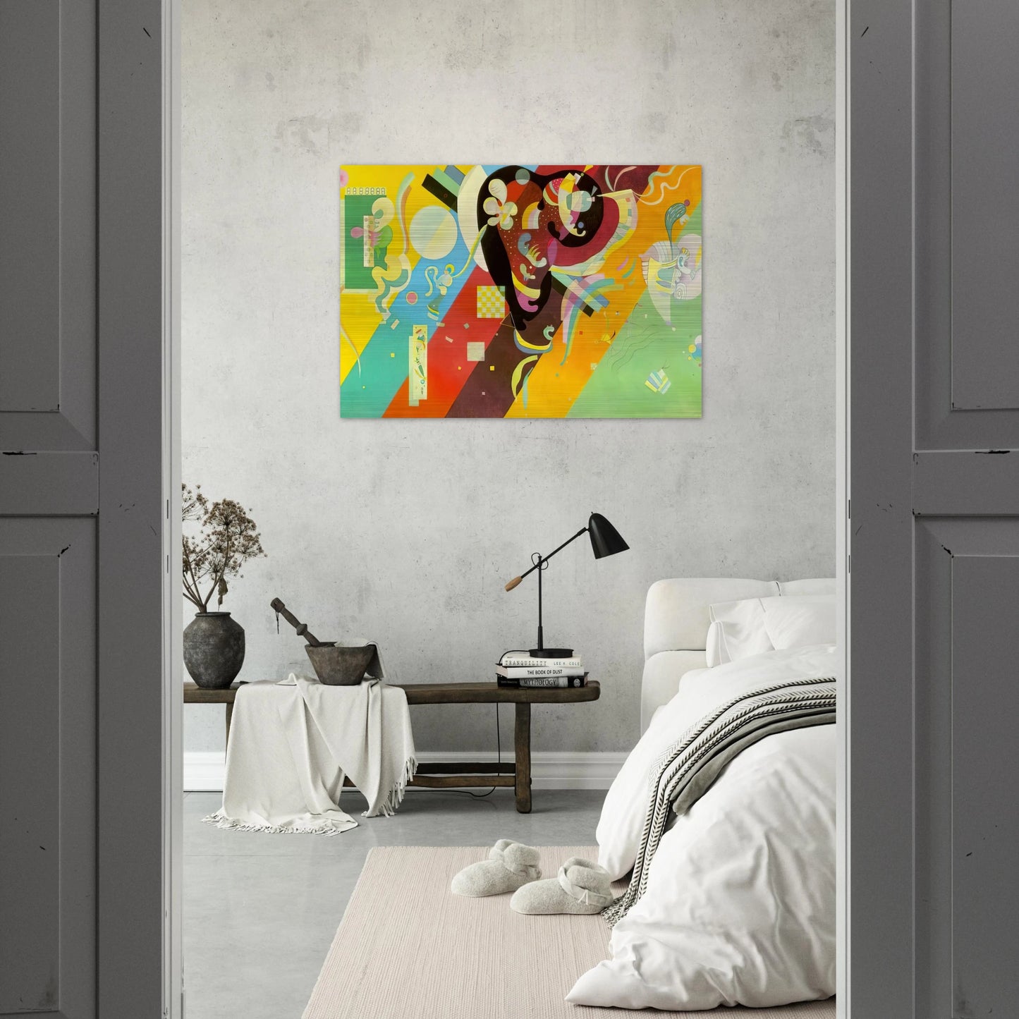 COMPOSITION IX 1936 - Wassily Kandinsky Brushed Aluminum Print - 70x100 cm / 28x40 inches | Wassily Kandinsky Aluminum Print | Wassily Kandinsky Prints