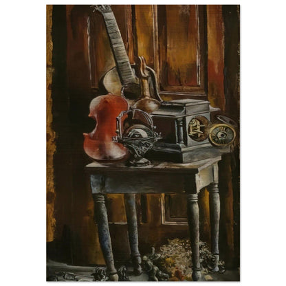 THIS ICHNOLITE OF MINE - Ivan Albright Brushed Aluminum Print - 70x100 cm / 28x40 inches | Ivan Albright Aluminum Print | Ivan Albright Prints