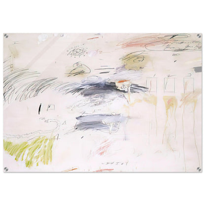 Untitled, Rome - Cy Twombly Acrylic Print - 70x100 cm / 28x40″ inches