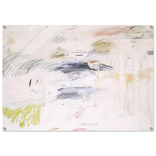 Untitled, Rome - Cy Twombly Acrylic Print - 70x100 cm / 28x40″ inches