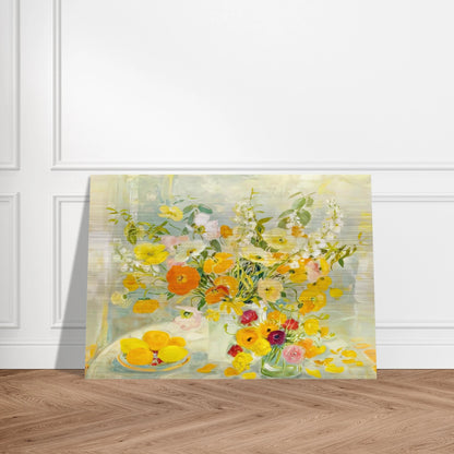 Flower Composition - Post-Impressionism - Le Pho Brushed Aluminum Print - 70x100 cm / 28x40 inches | Le Pho Aluminum Print | Le Pho Prints
