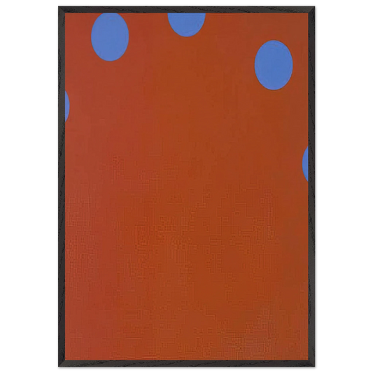 Hoop-La - 1965 - Jeremy Moon 70x100 cm / 28x40 inches Framed Art Print – Black Wooden Frame
