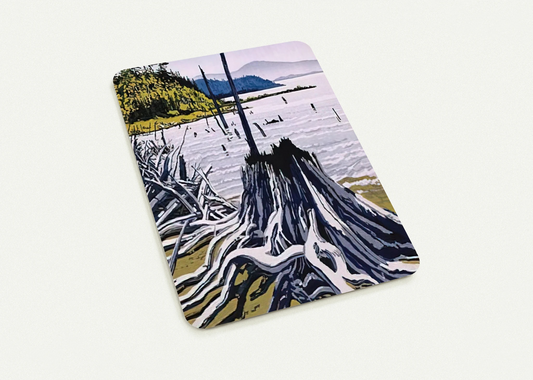Flotsam-Allagash - 1995 By Neil Welliver Pack of 10 Post Cards | Neil Welliver Post Cards | A6 (10.5 x 14.8 cm) - 4.1 x 5.8 inches