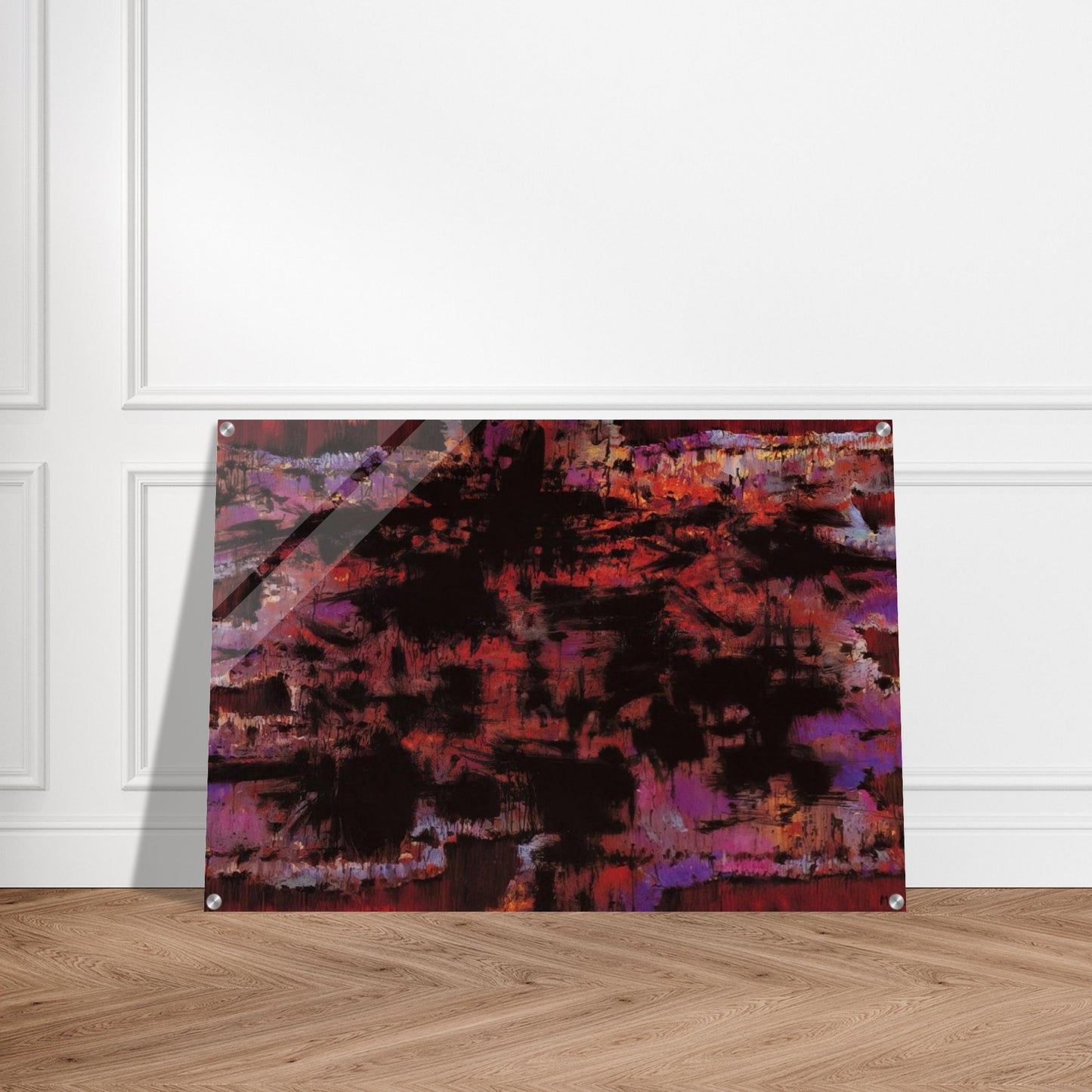 Pour la mère d'un condamné à mort - 1975 - Alfred Manessier Acrylic Print - 70x100 cm / 28x40″ inches