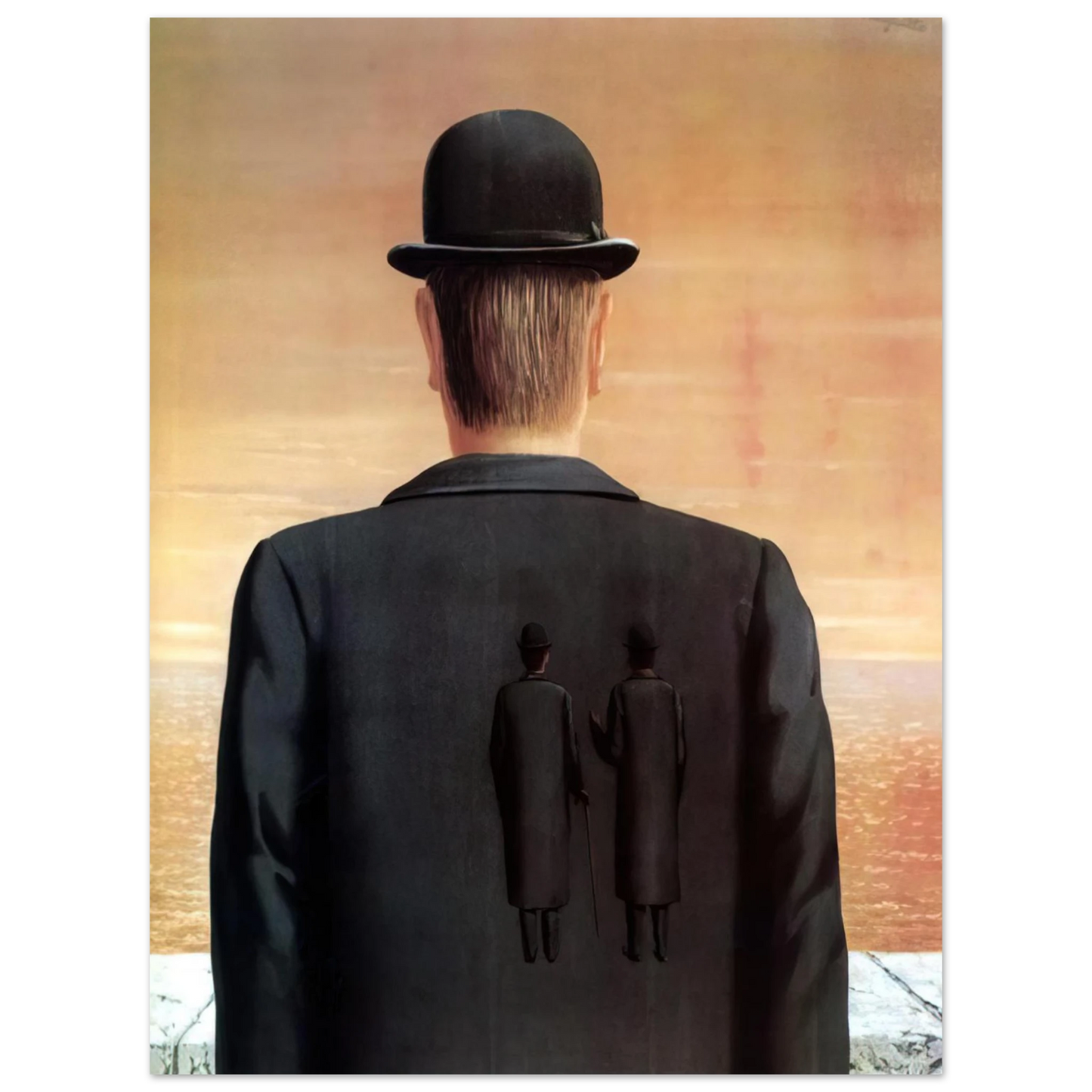 Rene Magritte - THE SPIRIT OF ADVENTURE 1962  75x100 cm / 30x40inches Fine Art Poster