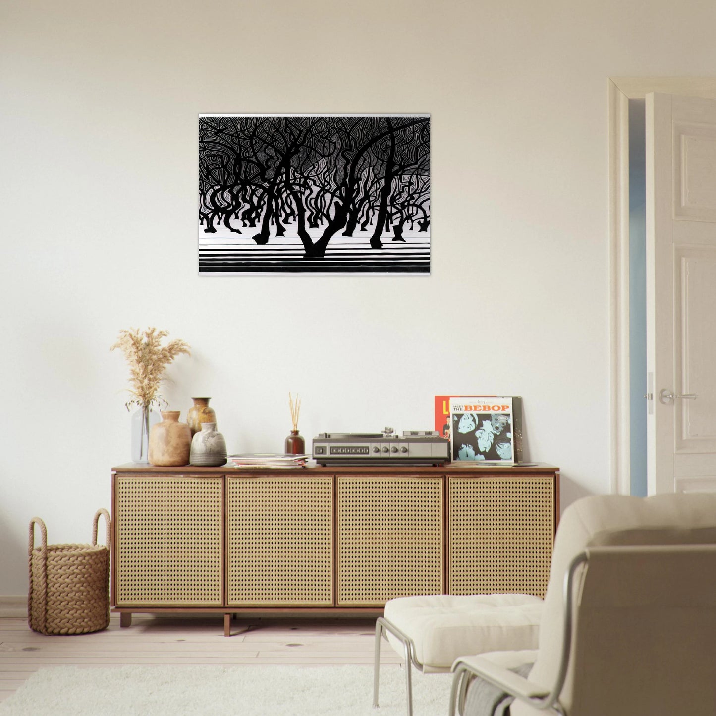 ESCHER (9) - MC Escher Brushed Aluminum Print - 70x100 cm / 28x40 inches | MC Escher Aluminum Print | MC Escher Prints
