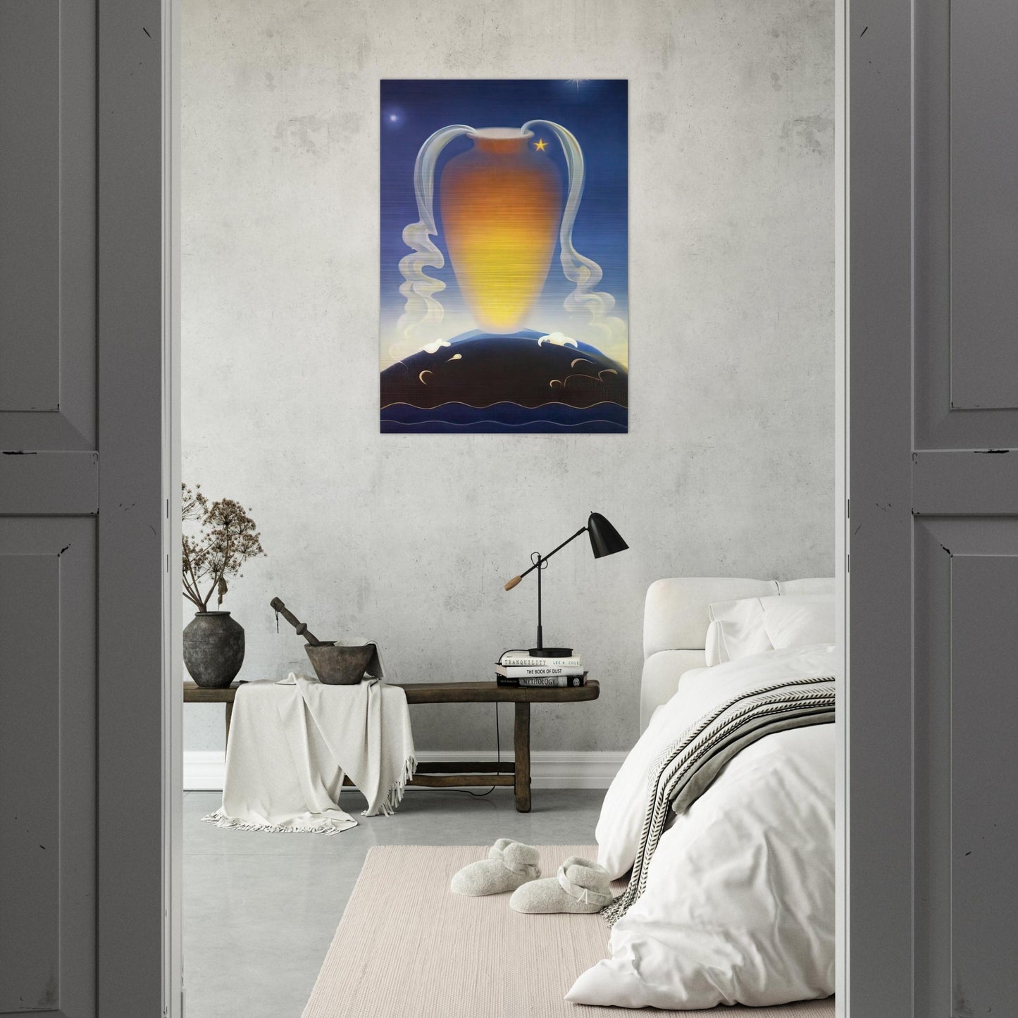Even Song - 1930 - Agnes Lawrence Pelton Brushed Aluminum Print - 70x100 cm / 28x40 inches | Agnes Lawrence Pelton Aluminum Print | Agnes Lawrence Pelton Prints