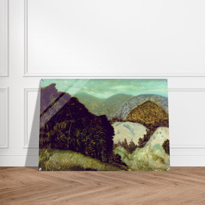 Vermont Hills - 1936 - Milton Avery Acrylic Print - 70x100 cm / 28x40″ inches
