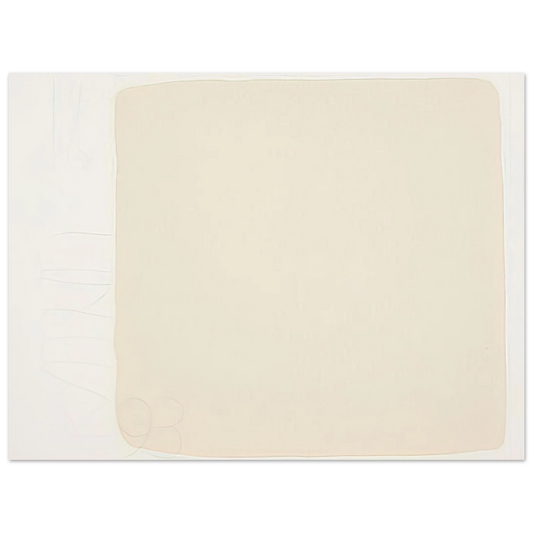 Robert Ryman - Untitled, from BAM III  75x100 cm / 30x40inches Fine Art Poster