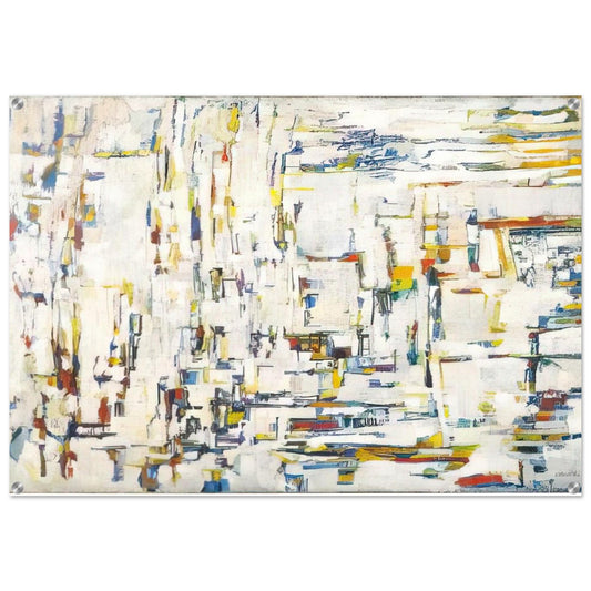 Untitled - 1995 - Maria Helena Vieira da Silva Acrylic Print - 70x100 cm / 28x40″ inches | Maria Helena Vieira da Silva Wall Art | Maria Helena Vieira da Silva Prints