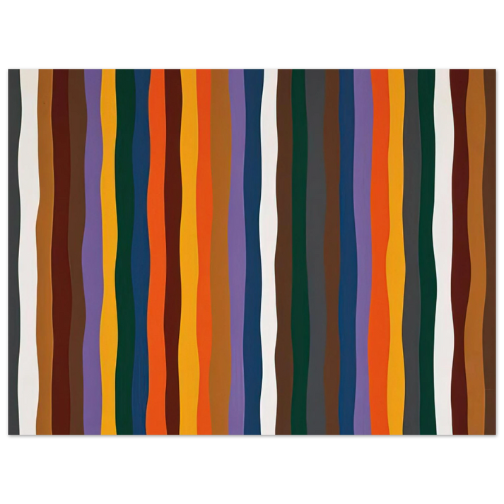 Karl Benjamin - #20 - 1977  75x100 cm / 30x40inches Fine Art Poster