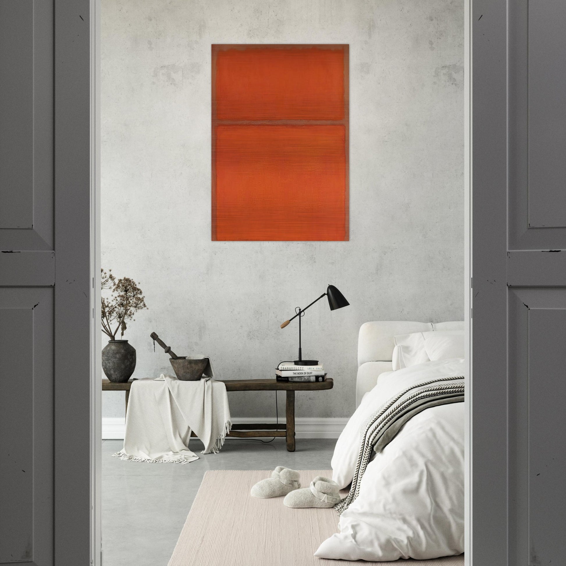 Untitled - 1961 - Mark Rothko Brushed Aluminum Print - 70x100 cm / 28x40 inches | Mark Rothko Aluminum Print | Mark Rothko Prints