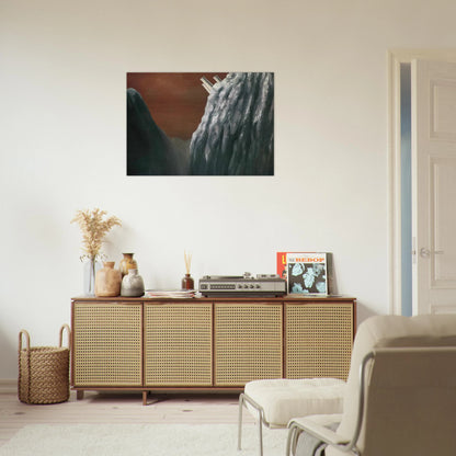 NOT_DETECTED_211402 - Rene Magritte Brushed Aluminum Print - 70x100 cm / 28x40 inches | Rene Magritte Aluminum Print | Rene Magritte Prints