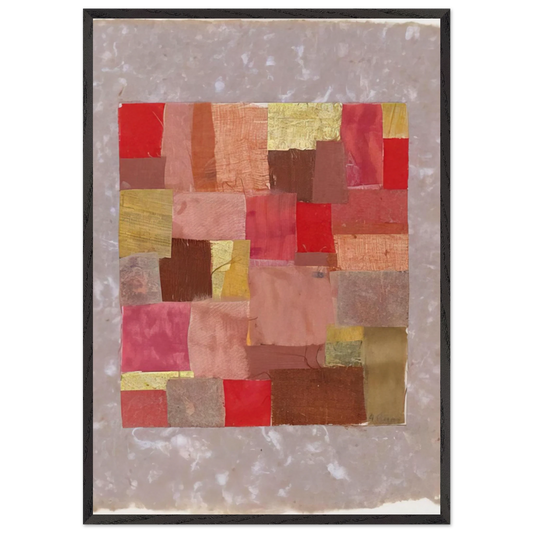 Number 587 - 1952 - Anne Ryan 70x100 cm / 28x40 inches Framed Art Print – Black Wooden Frame