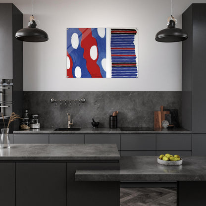 TISSU PROJECT - Sonia Delaunay Acrylic Print - 70x100 cm / 28x40″ inches