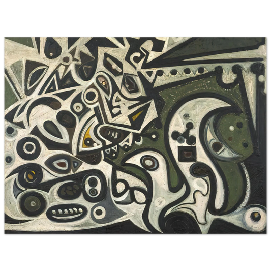 Richard Pousette-Dart - River Metamorphosis  75x100 cm / 30x40inches Fine Art Poster