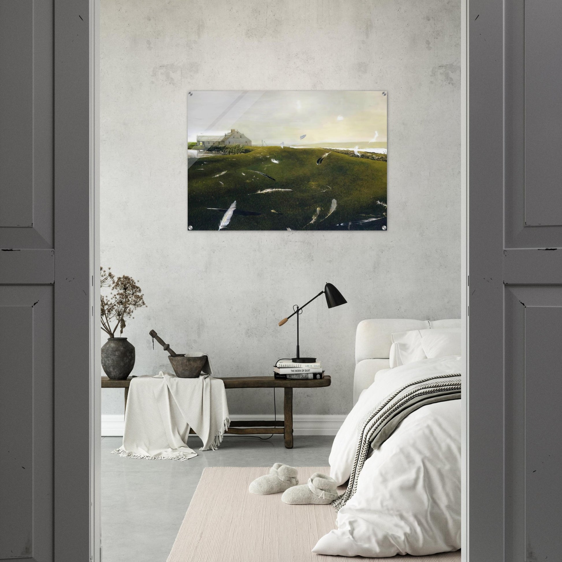 AIRBORNE - Andrew Wyeth Acrylic Print - 70x100 cm / 28x40″ inches