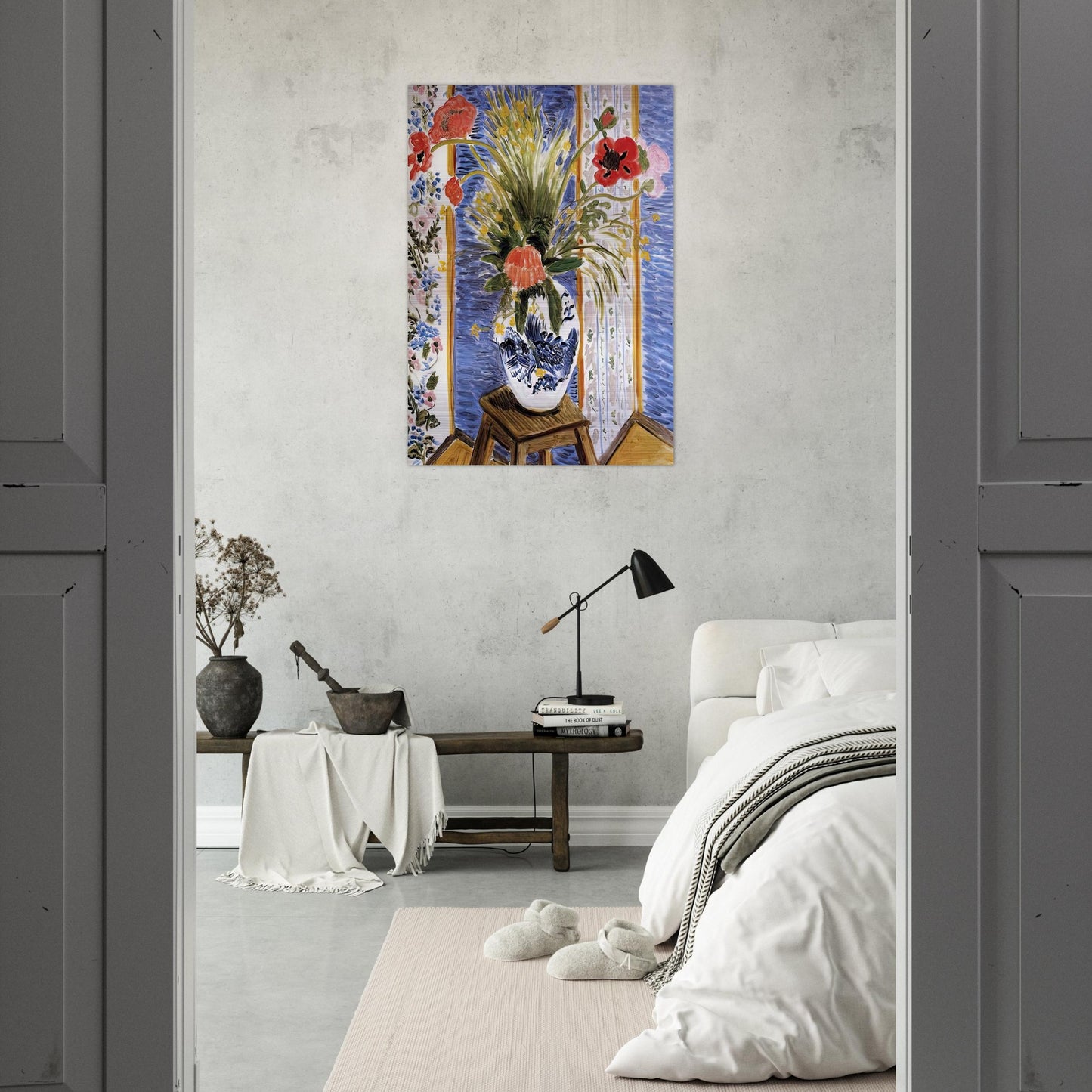 POPPIES - Henri Matisse Brushed Aluminum Print - 70x100 cm / 28x40 inches | Henri Matisse Aluminum Print | Henri Matisse Prints