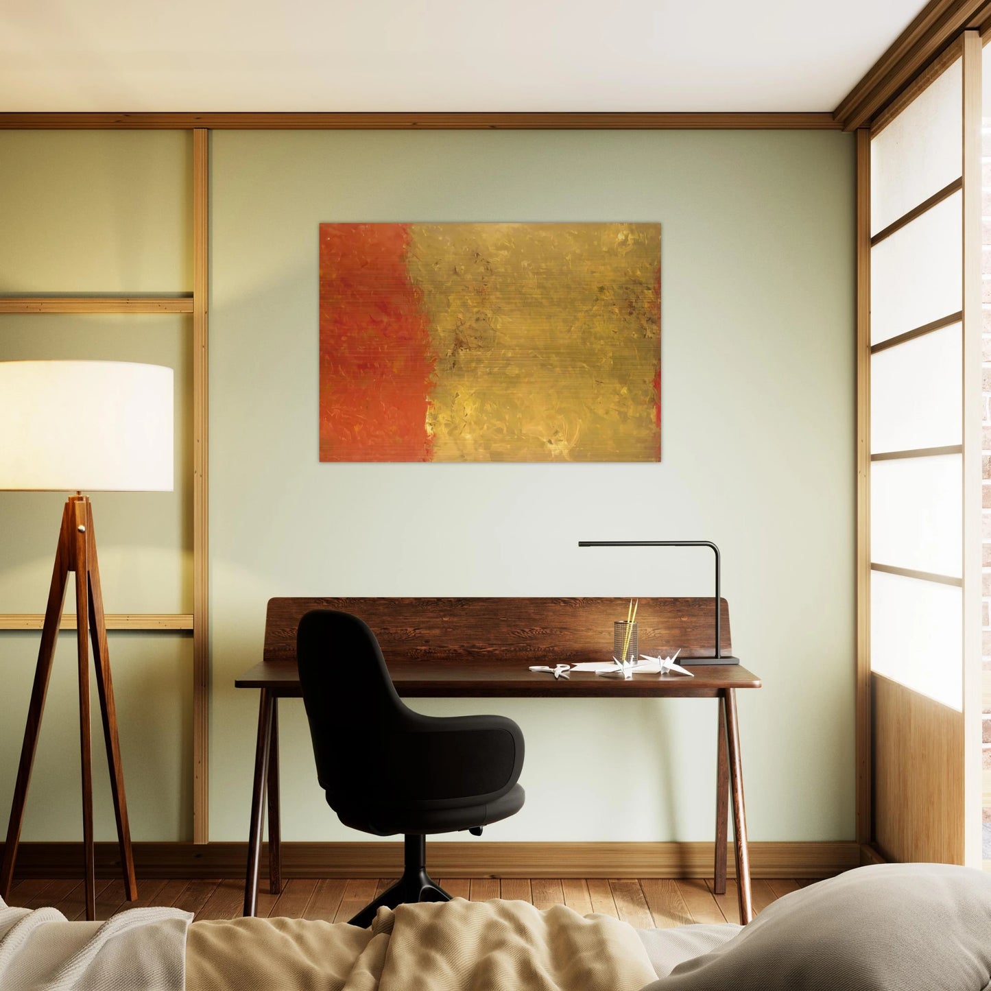 Aristo I - 1959 - Theodoros Stamos Brushed Aluminum Print - 70x100 cm / 28x40 inches | Theodoros Stamos Aluminum Print | Theodoros Stamos Prints