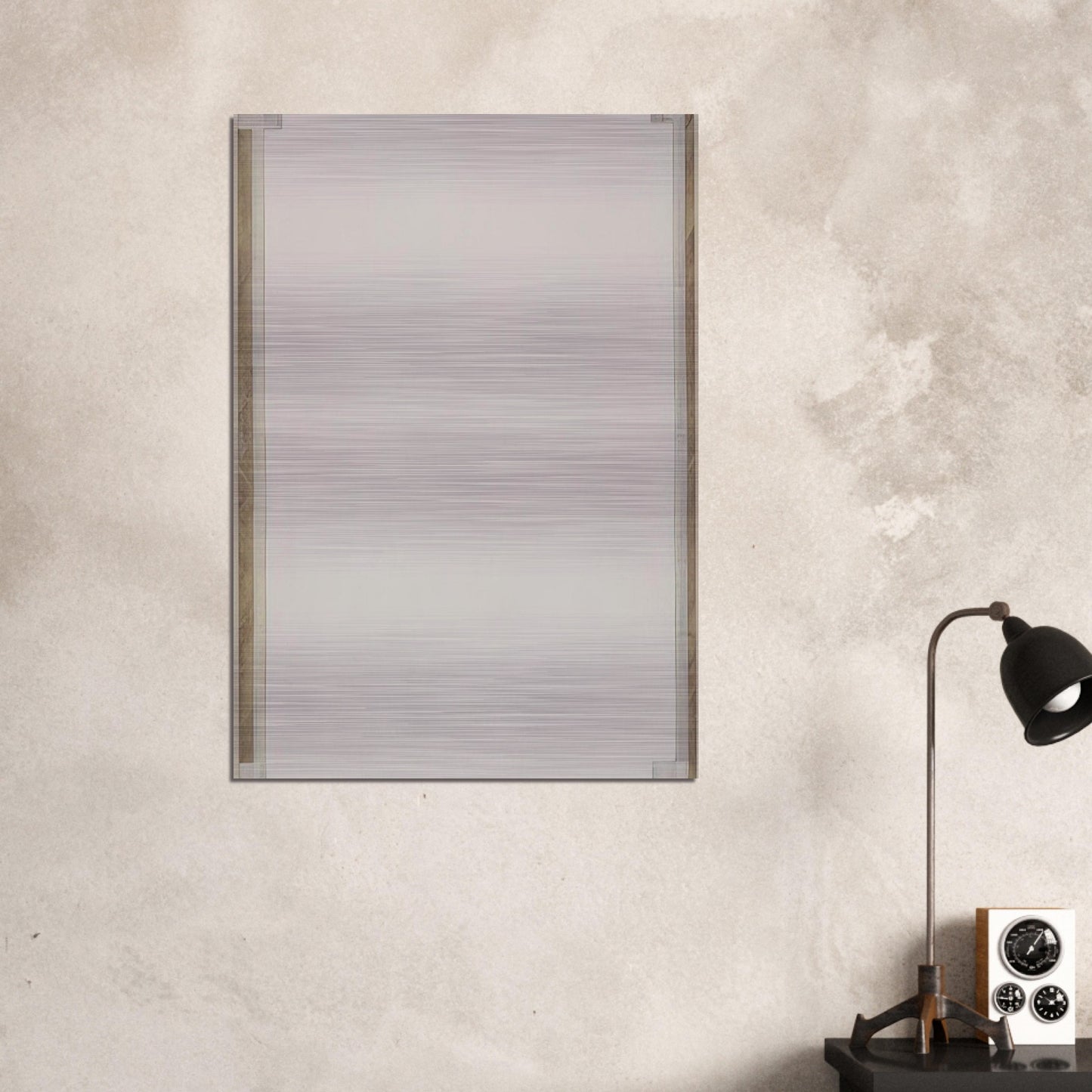 Record - Robert Ryman Brushed Aluminum Print - 70x100 cm / 28x40 inches | Robert Ryman Aluminum Print | Robert Ryman Prints