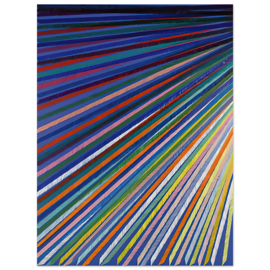 Piero Dorazio - Apex - 1984  75x100 cm / 30x40inches Fine Art Poster