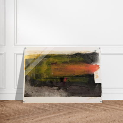Deep Sun - 1983 - Helen Frankenthaler Acrylic Print - 70x100 cm / 28x40″ inches | Helen Frankenthaler Wall Art | Helen Frankenthaler Prints