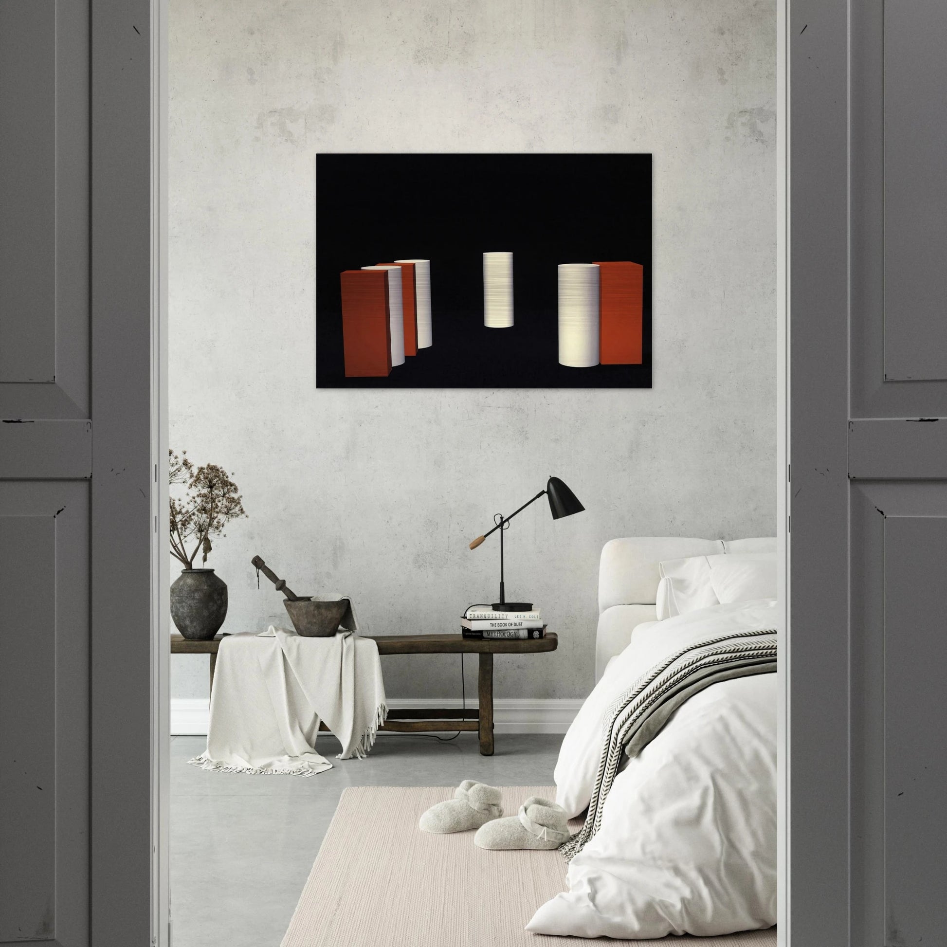 Ballet Neoconcreto # 1 - 1958 - Lygia Pape Brushed Aluminum Print - 70x100 cm / 28x40 inches | Lygia Pape Aluminum Print | Lygia Pape Prints