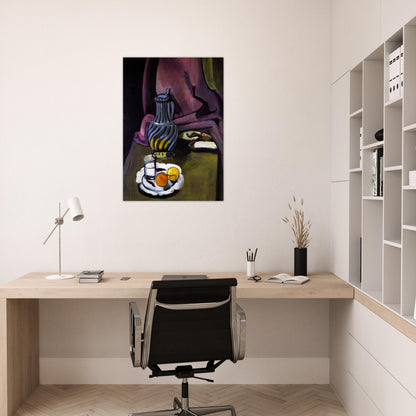 THE PEWTER JUG 1917 - Henri Matisse Brushed Aluminum Print - 70x100 cm / 28x40 inches | Henri Matisse Aluminum Print | Henri Matisse Prints