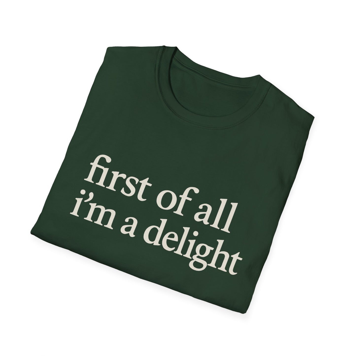 Allereerst ben ik een Leuke Shirt, Grappig Citaat T-shirt voor Vrouwen, Sassy Zegging Trui, Geestig Grafisch Cadeau voor Beste Vriendin