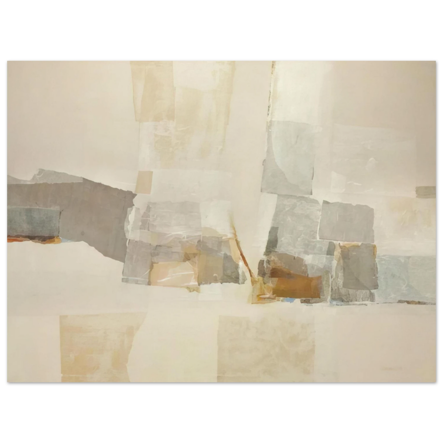 Kenzo Okada - Untitled - 1970  75x100 cm / 30x40inches Fine Art Poster