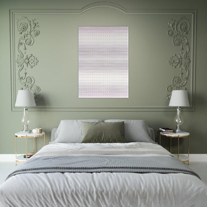 STATIC 2 1966 - Bridget Riley Brushed Aluminum Print - 70x100 cm / 28x40 inches | Bridget Riley Aluminum Print | Bridget Riley Prints