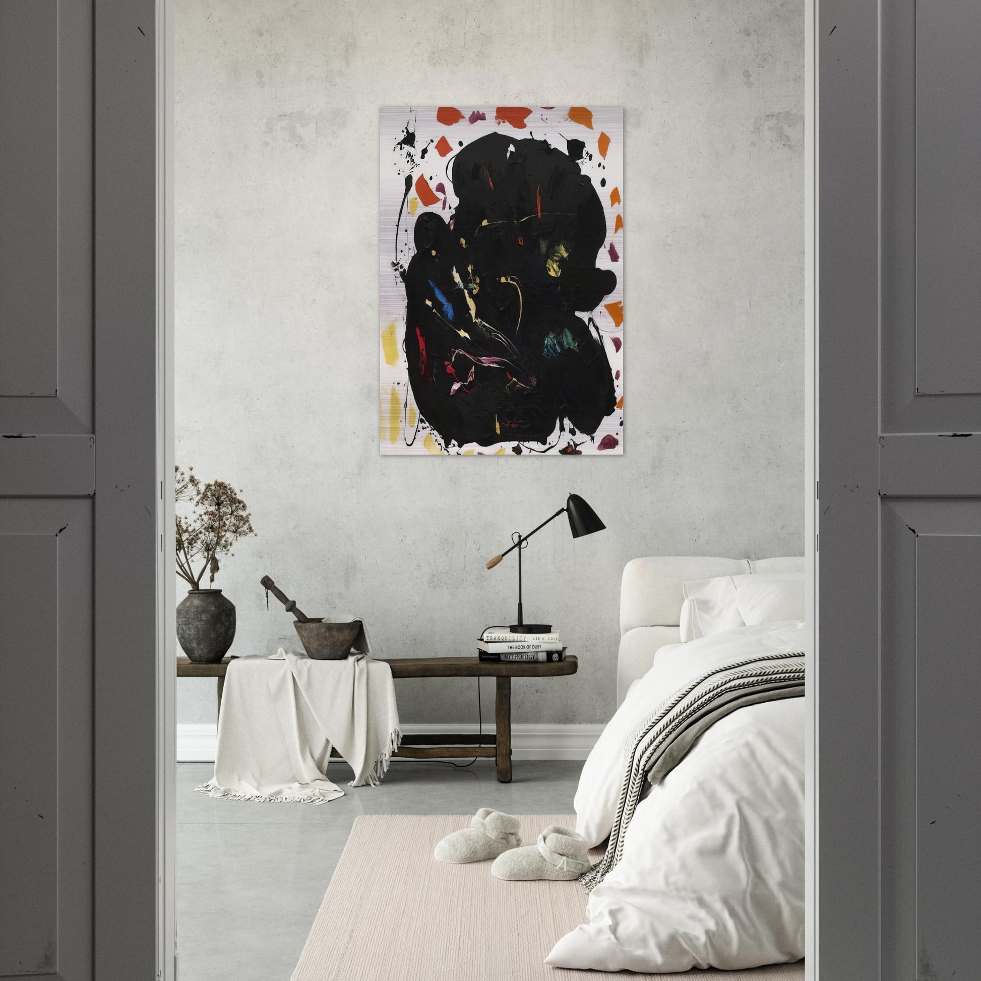 Black Diamond - Hans Hofmann Brushed Aluminum Print - 70x100 cm / 28x40 inches | Hans Hofmann Aluminum Print | Hans Hofmann Prints