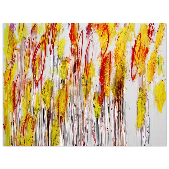 Cy Twombly - Lepanto, Part I  75x100 cm / 30x40inches Fine Art Poster