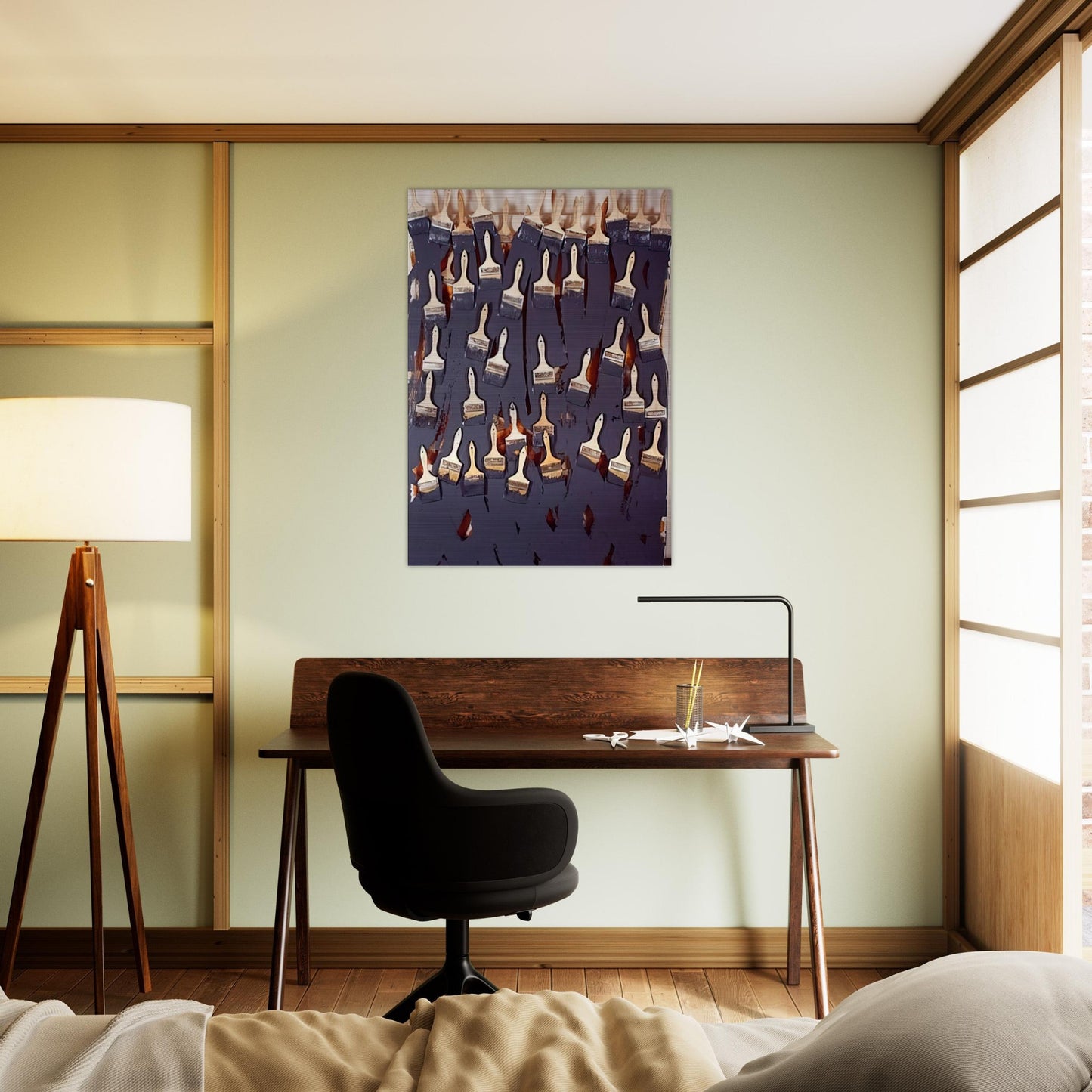 Untitled - 2000 - Arman Brushed Aluminum Print - 70x100 cm / 28x40 inches | Arman Aluminum Print | Arman Prints