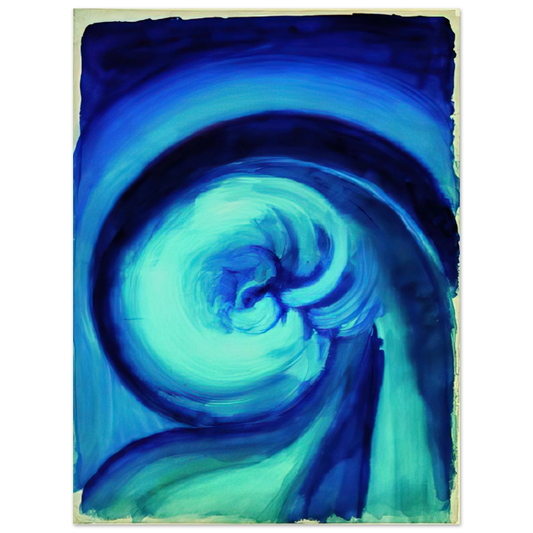 Georgia O'Keeffe - Blue I Fine Art Poster