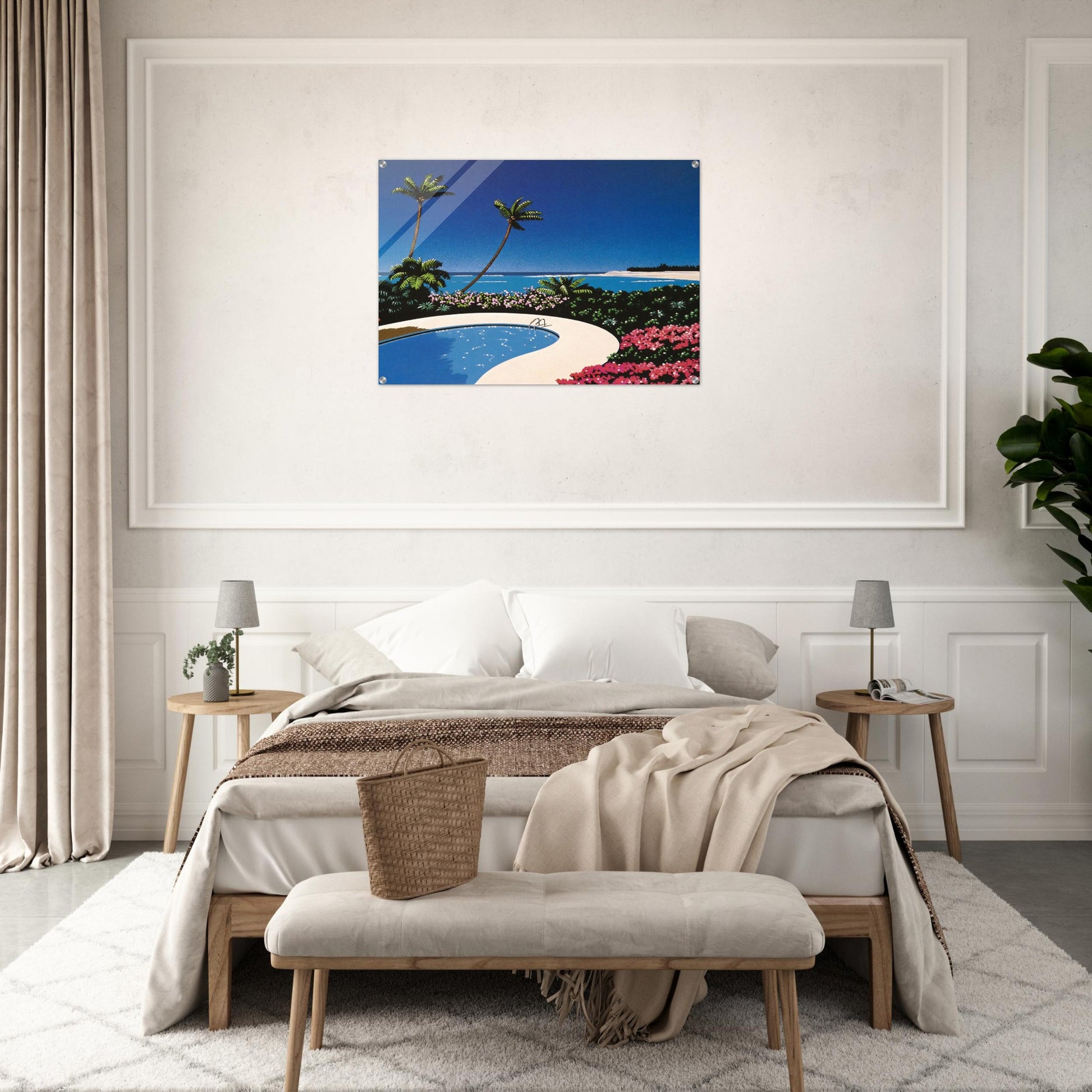 Fall of Sound - Hiroshi Nagai Acrylic Print - 70x100 cm / 28x40″ inches