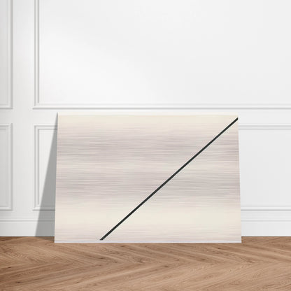 Diagonal - Ellsworth Kelly Brushed Aluminum Print - 70x100 cm / 28x40 inches | Ellsworth Kelly Aluminum Print | Ellsworth Kelly Prints