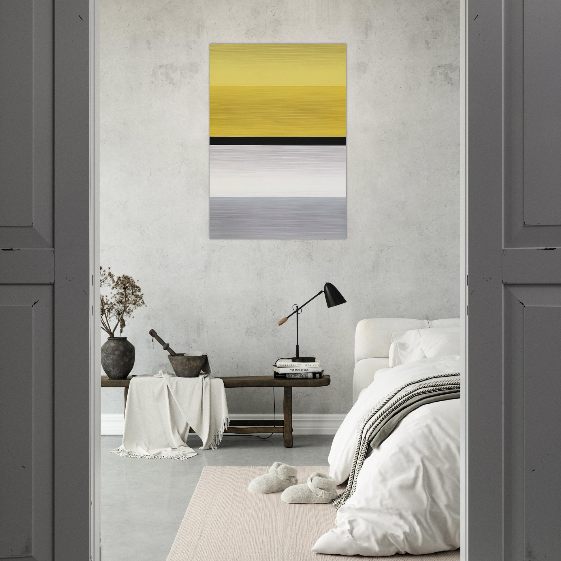 Dominican - Ellsworth Kelly Brushed Aluminum Print - 70x100 cm / 28x40 inches | Ellsworth Kelly Aluminum Print | Ellsworth Kelly Prints