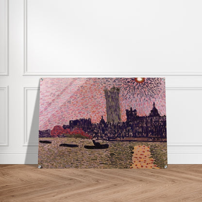 WESTMINSTER 1905 - Andre Derain Acrylic Print - 70x100 cm / 28x40″ inches | Andre Derain Wall Art | Andre Derain Prints