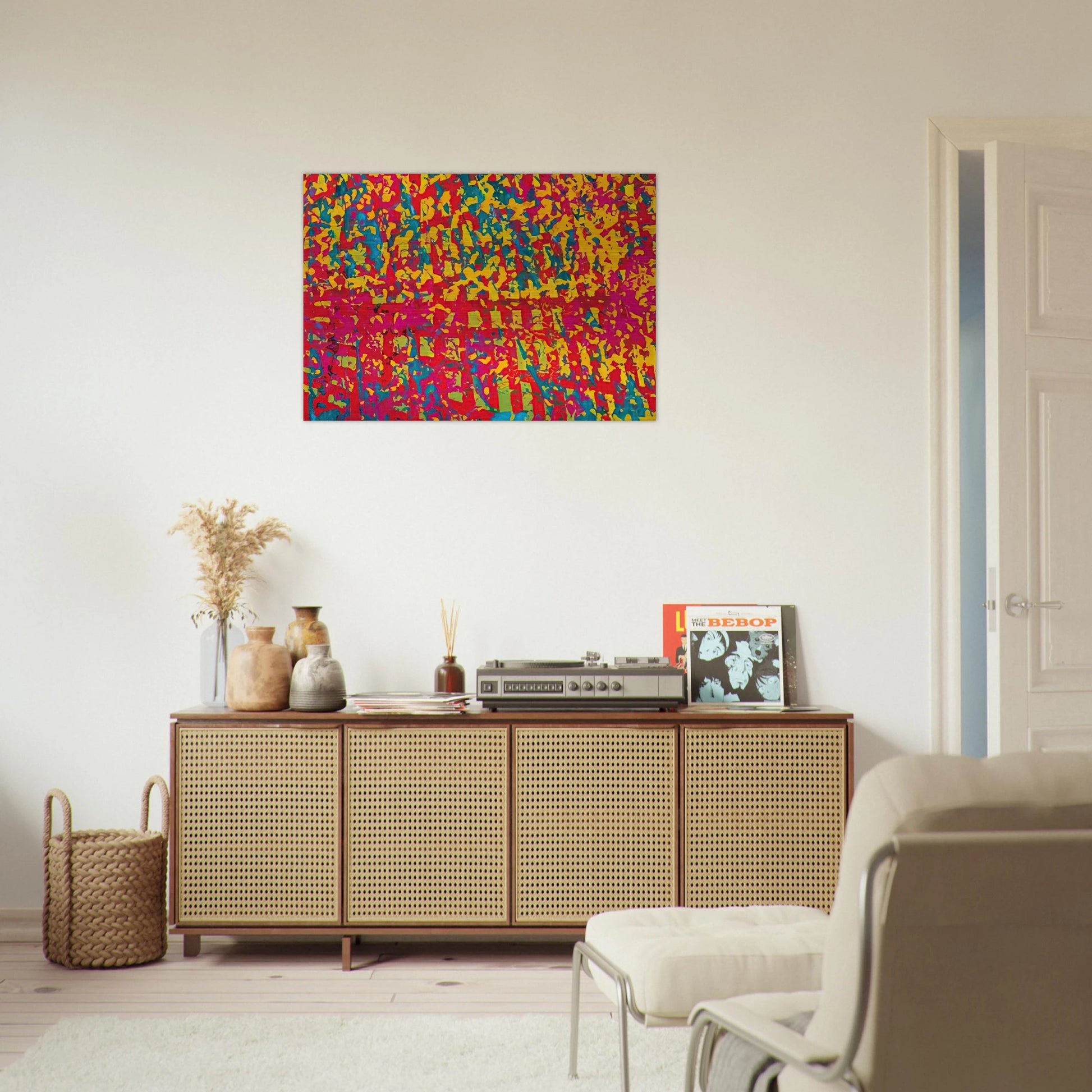 LUDORFF - Gerhard Richter Brushed Aluminum Print - 70x100 cm / 28x40 inches | Gerhard Richter Aluminum Print | Gerhard Richter Prints