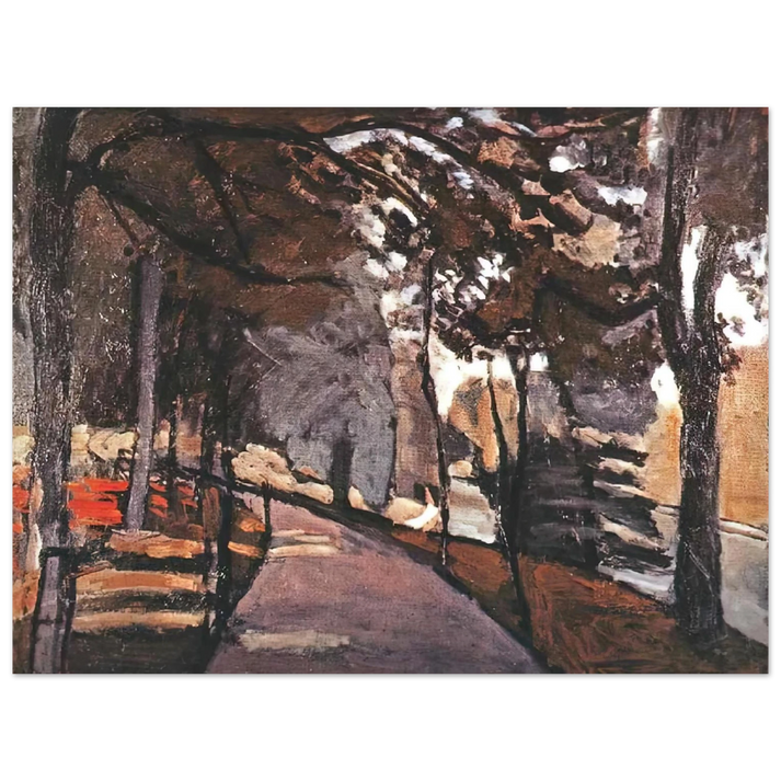 Henri Matisse - THE PATH IN THE BOIS DE BOULOGNE 1902  75x100 cm / 30x40inches Fine Art Poster