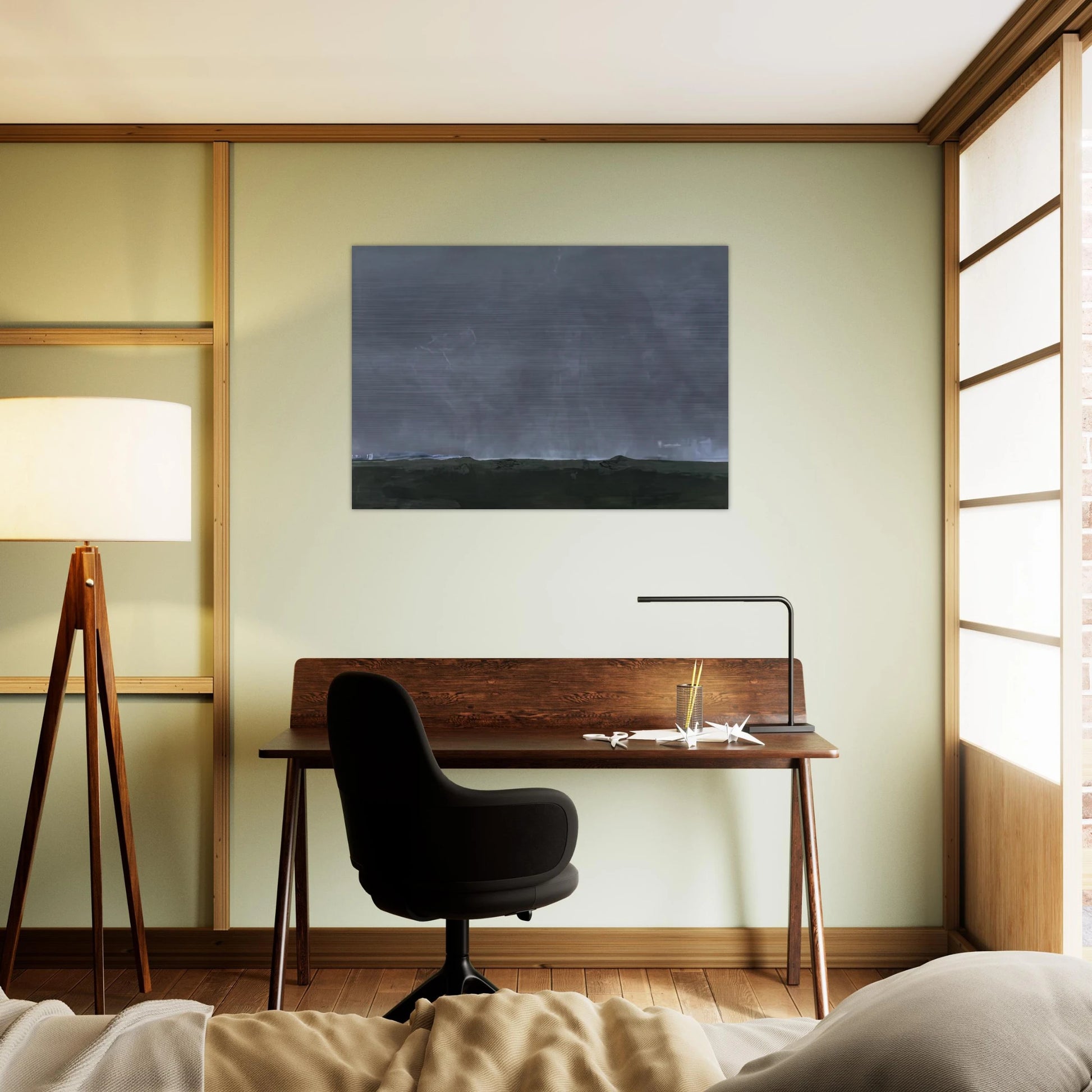 Driving East, 2002- - Helen Frankenthaler Brushed Aluminum Print - 70x100 cm / 28x40 inches | Helen Frankenthaler Aluminum Print | Helen Frankenthaler Prints
