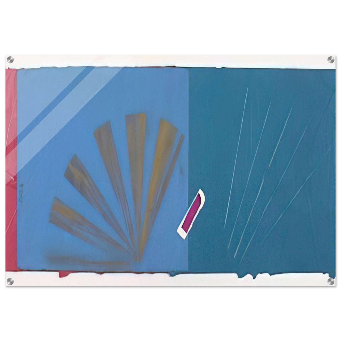 Summer Collage - Sol LeWitt Acrylic Print - 70x100 cm / 28x40″ inches